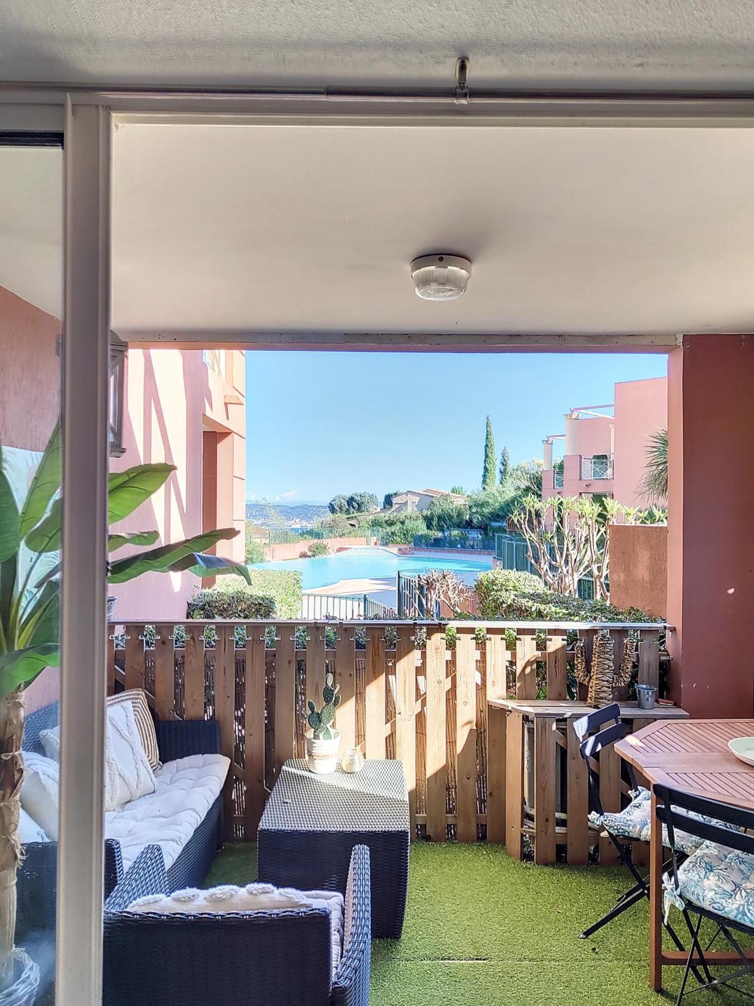 Vue Mer, Piscine, Free Parking Apartman Théoule-sur-Mer Kültér fotó