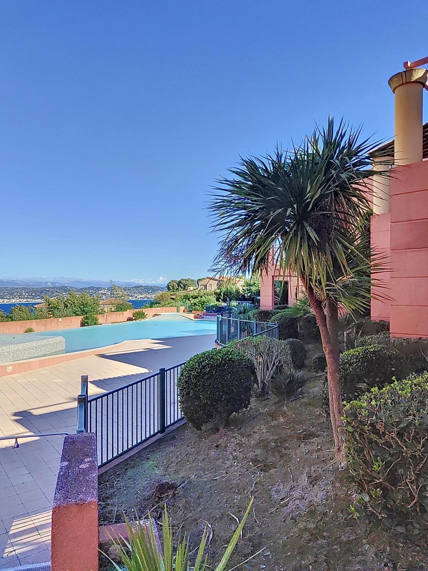 Vue Mer, Piscine, Free Parking Apartman Théoule-sur-Mer Kültér fotó