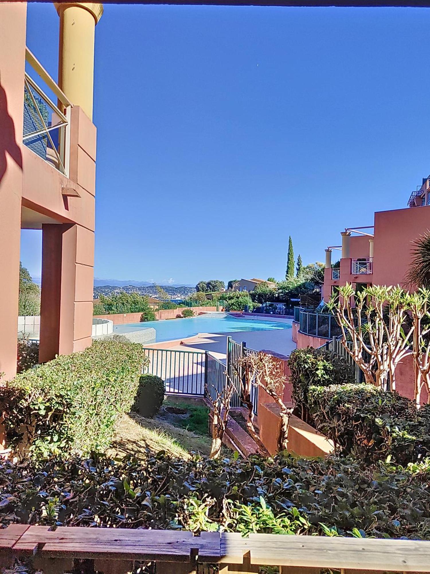 Vue Mer, Piscine, Free Parking Apartman Théoule-sur-Mer Kültér fotó